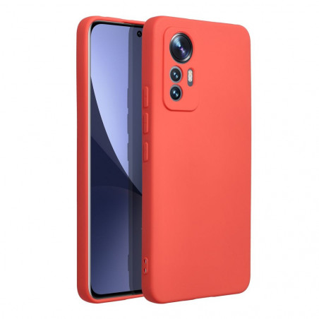Kryt Silicone na XIAOMI 12 Lite Elegant  Broskyňový
