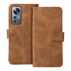 Peňaženkové puzdro TENDER Book na XIAOMI 12 Lite Hnedý