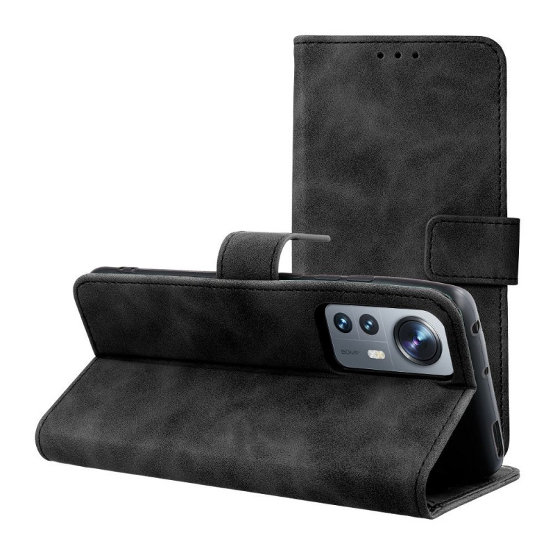 Peňaženkové puzdro TENDER Book na XIAOMI 12 Lite Čierny