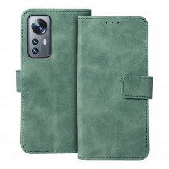 Peňaženkové puzdro TENDER Book na XIAOMI 12 Lite Zelený