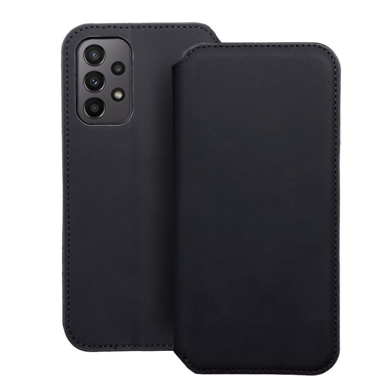 Peňaženkové puzdro Dual Pocket book na Samsung Galaxy A23 5G Čierny 