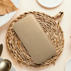 Peňaženkové puzdro Dual Pocket book na XIAOMI Redmi Note 11 Pro 5G Zlatý 