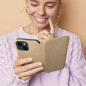 Peňaženkové puzdro Dual Pocket book na XIAOMI Redmi Note 11 Pro 5G Zlatý 