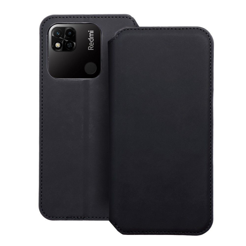 Peňaženkové puzdro Dual Pocket book na XIAOMI Redmi 10A Čierny 