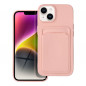 Kryt Card na Apple iPhone 14 Ružový