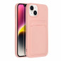Kryt Card na Apple iPhone 14 Ružový