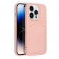 Kryt Card na Apple iPhone 14 Pro Ružový