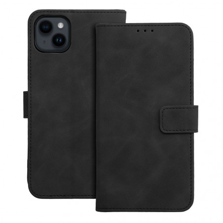 Peňaženkové puzdro TENDER Book na Apple iPhone 14 Plus Čierny