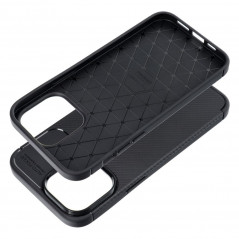 Kryt Carbon premium na Apple iPhone 14 Pro Max Elegant  Čierny