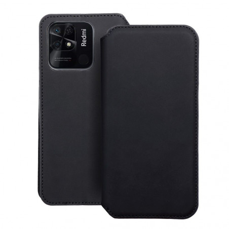 Peňaženkové puzdro Dual Pocket book na XIAOMI Redmi 10C Čierny