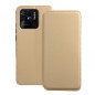 Peňaženkové puzdro Dual Pocket book na XIAOMI Redmi 10C Zlatý 