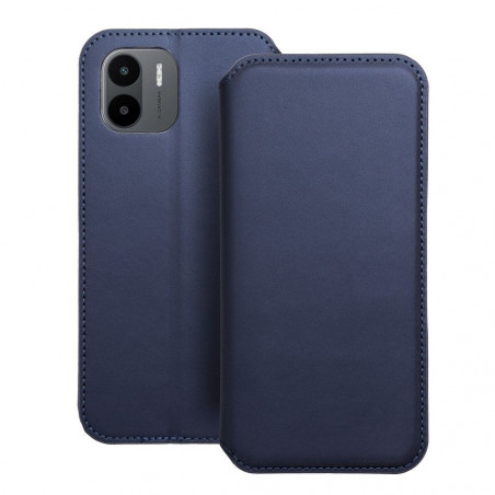 Peňaženkové puzdro Dual Pocket book na XIAOMI Redmi A2 Tmavší modrý