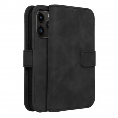 Peňaženkové puzdro TENDER Book na Apple iPhone 14 Pro Čierny