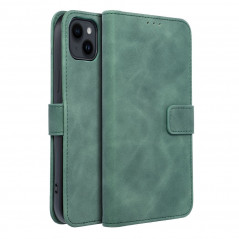 Peňaženkové puzdro TENDER Book na Apple iPhone 14 Plus Zelený