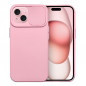 Kryt Slide na Apple iPhone 15 Svetlo ružový