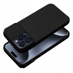 Kryt Slide na Apple iPhone 15 Pro Max Čierny