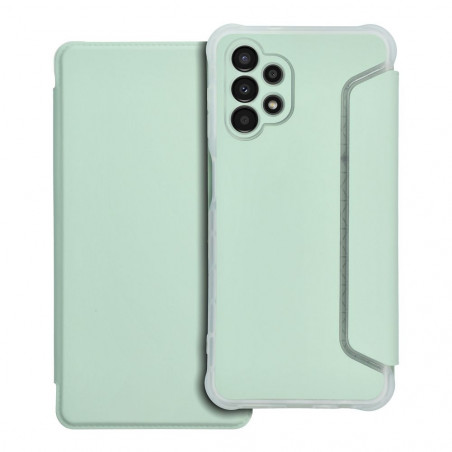 Peňaženkové puzdro Piano Book na Samsung Galaxy A04s Svetlo zelený
