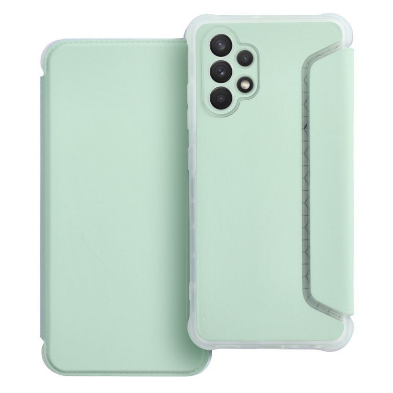 Peňaženkové puzdro Piano Book na Samsung Galaxy A32 LTE Svetlo zelený