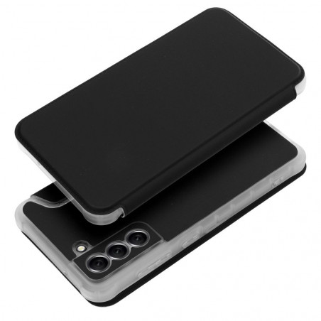 Peňaženkové puzdro Piano Book na Samsung Galaxy S21 FE 5G Čierny