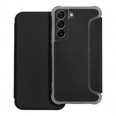 Peňaženkové puzdro Piano Book na Samsung Galaxy S22 Čierny