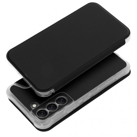 Peňaženkové puzdro Piano Book na Samsung Galaxy S22 Čierny