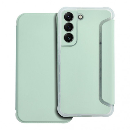 Peňaženkové puzdro Piano Book na Samsung Galaxy S22 Svetlo zelený