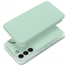 Peňaženkové puzdro Piano Book na Samsung Galaxy S22 Svetlo zelený