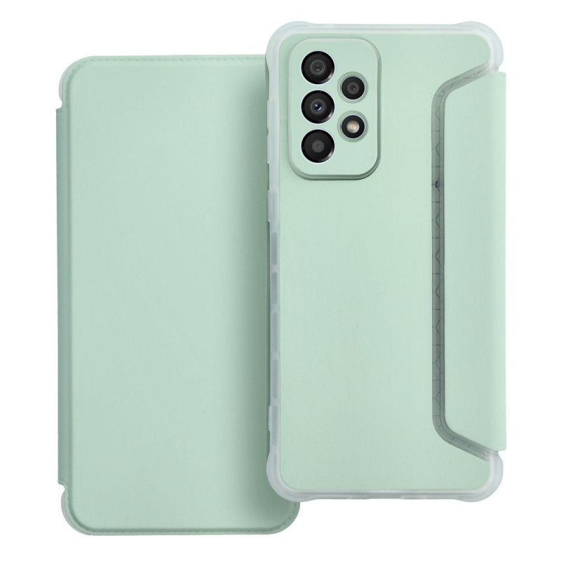 Peňaženkové puzdro Piano Book na Samsung Galaxy A33 Svetlo zelený