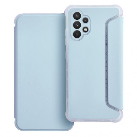 Peňaženkové puzdro Piano Book na Samsung Galaxy A32 LTE Svetlo modrý