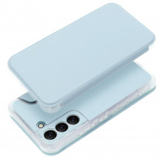 Peňaženkové puzdro Piano Book na Samsung Galaxy S22 Svetlo modrý