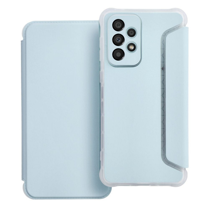 Peňaženkové puzdro Piano Book na Samsung Galaxy A33 Svetlo modrý