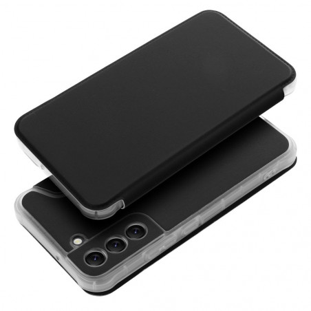 Peňaženkové puzdro Piano Book na Samsung Galaxy S22 Plus Čierny