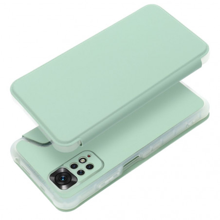 Peňaženkové puzdro Piano Book na XIAOMI Redmi Note 11 Pro Svetlo zelený