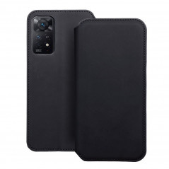 Peňaženkové puzdro Dual Pocket book na XIAOMI Redmi Note 11 Pro Čierny