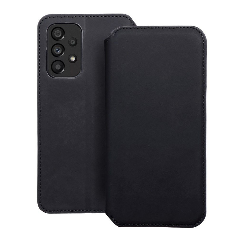 Peňaženkové puzdro Dual Pocket book na Samsung Galaxy A53 5G Čierny 