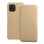 Peňaženkové puzdro Dual Pocket book na Samsung Galaxy A03 Zlatý 