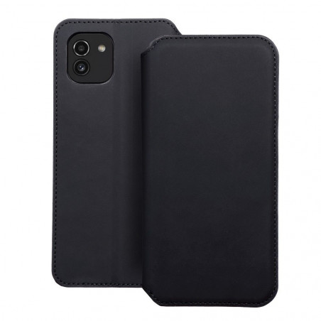 Peňaženkové puzdro Dual Pocket book na Samsung Galaxy A03 Čierny