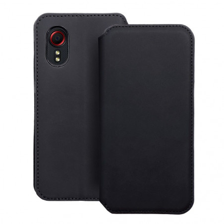Peňaženkové puzdro Dual Pocket book na Samsung Galaxy Xcover 5 Čierny 