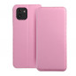 Peňaženkové puzdro Dual Pocket book na Samsung Galaxy A03 Svetlo ružový 