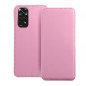 Peňaženkové puzdro Dual Pocket book na XIAOMI Redmi Note 11 Svetlo ružový 