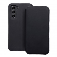 Peňaženkové puzdro Dual Pocket book na Samsung Galaxy S21 FE 5G Čierny