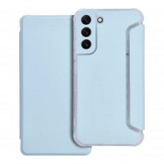 Peňaženkové puzdro Piano Book na Samsung Galaxy S22 Plus Svetlo modrý