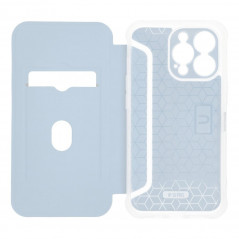 Peňaženkové puzdro Piano Book na Samsung Galaxy S22 Ultra Svetlo modrý