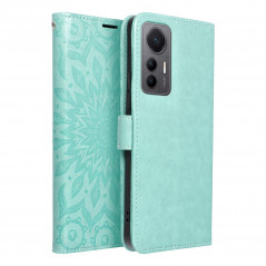 Peňaženkové puzdro MEZZO Book na XIAOMI 12 Lite Mandala  Zelený
