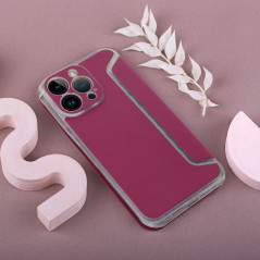 Peňaženkové puzdro Piano Book na Apple iPhone SE 2022 5G Purpurový