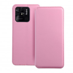 Peňaženkové puzdro Dual Pocket book na XIAOMI Redmi 10C Svetlo ružový