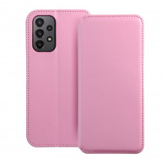 Peňaženkové puzdro Dual Pocket book na Samsung Galaxy A23 5G Svetlo ružový