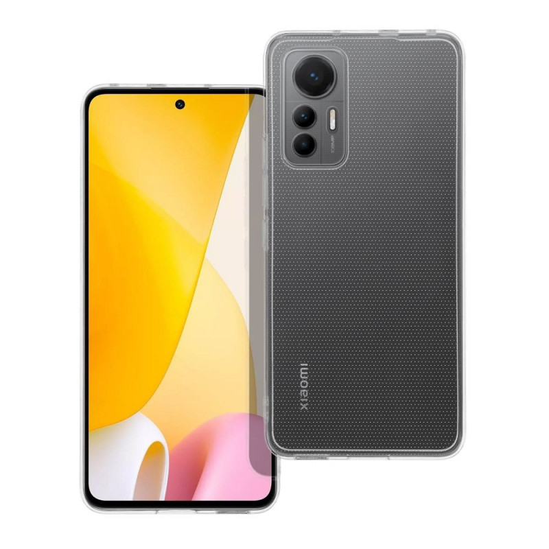 Kryt CLEAR 2mm na XIAOMI 12 Lite Transparentný