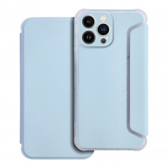 Peňaženkové puzdro Piano Book na Apple iPhone 13 Pro Max Svetlo modrý
