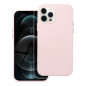 Kryt Leather Mag Cover na Apple iPhone 12 Pro Elegant  MagSAFE  Pieskovo ružový
